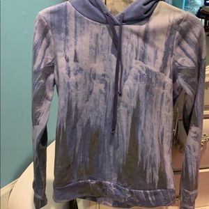 Blue icicle sweatshirt
